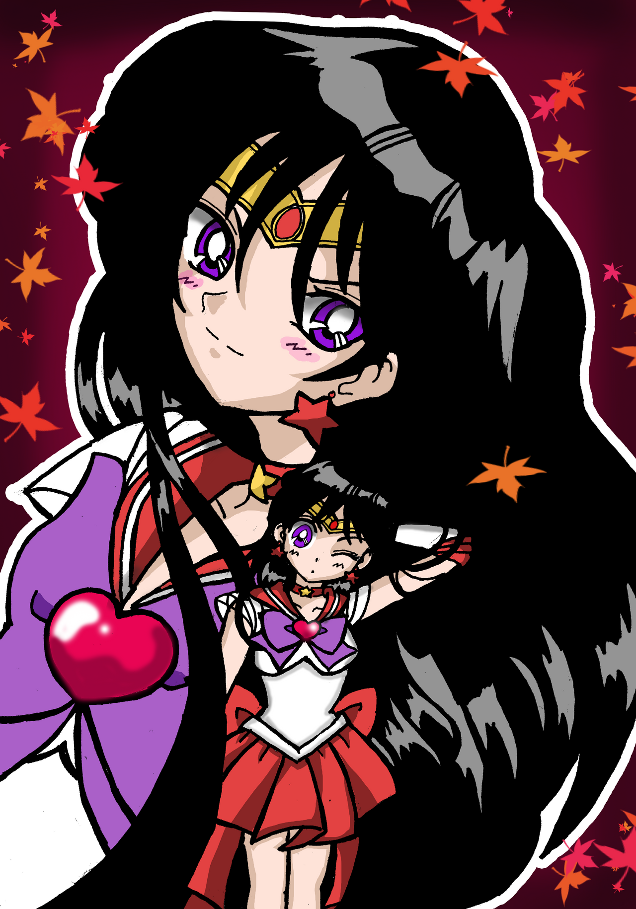 Sailor Mars by ErikaTsukii on DeviantArt