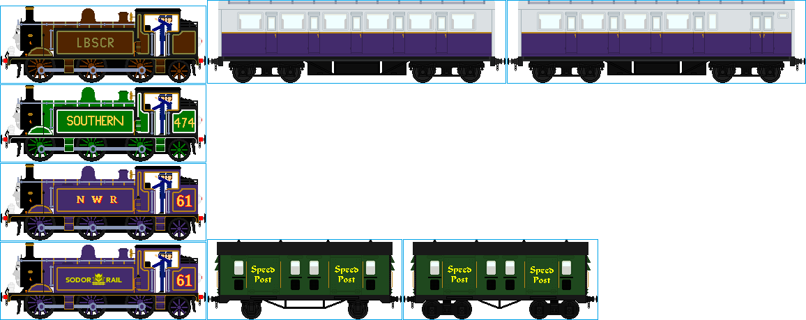 Muldrew the LBSCR E4 and Rolling Stock