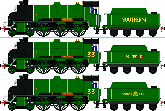 Ana Rudyard Merlin the Southern Express Engine by StarSearch1927 on DeviantArt