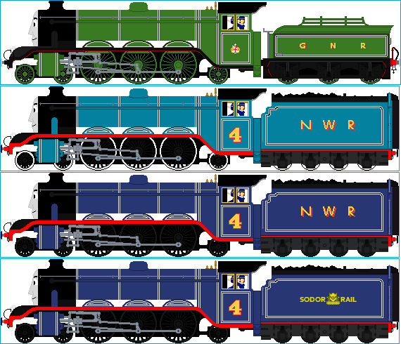 Gordon the Express Engine V2 by StarSearch1927 on DeviantArt