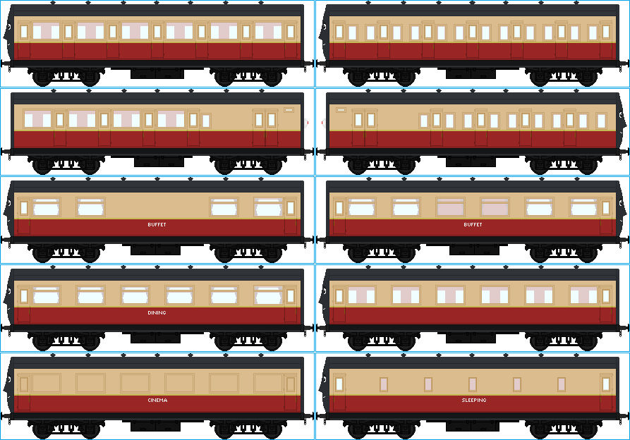 The Red Express Coaches (Faces) by StarSearch1927 on DeviantArt