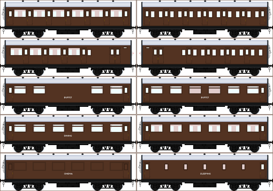 Plarail Talking Gordon Express Coaches by StarSearch1927 on DeviantArt