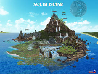 South Island map (Sonic The hedgehog)