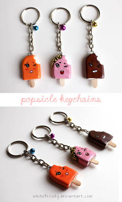 Popsicle Keychains