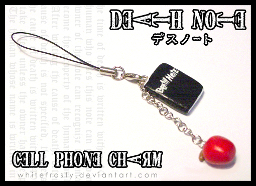 DEATH NOTE Cell Phone Charm