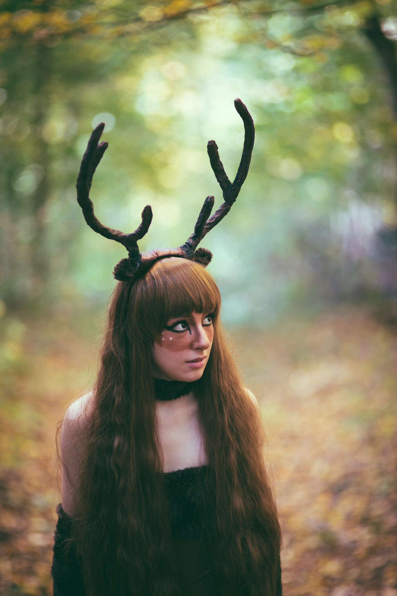 Deer Girl from the Woods