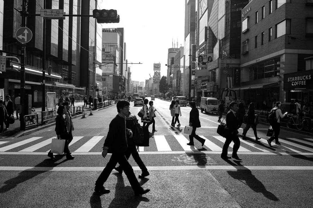 Tokyo crossing by albertsphotos Tokyo crossing by albertsphotos