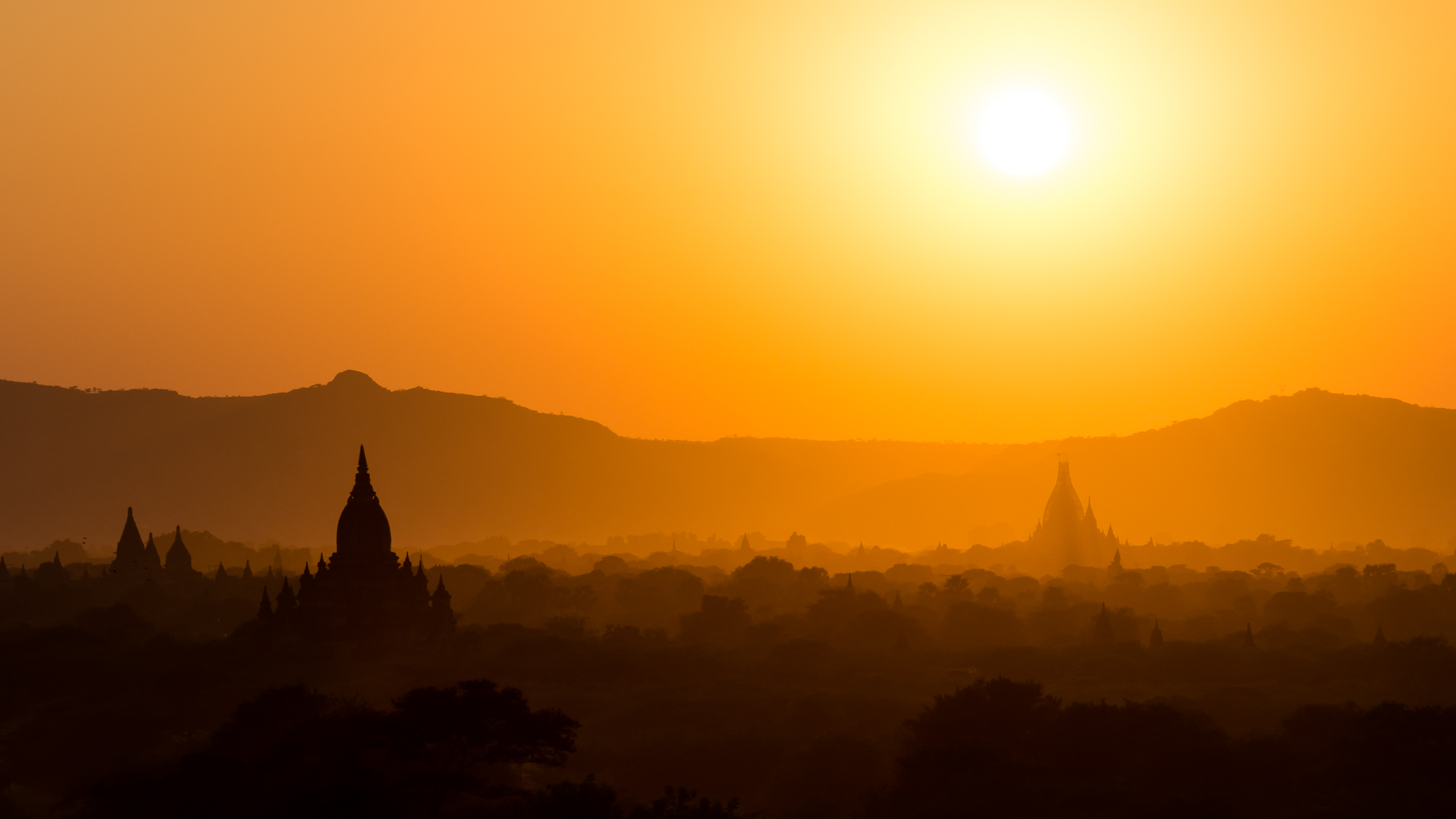 Bagan sunset