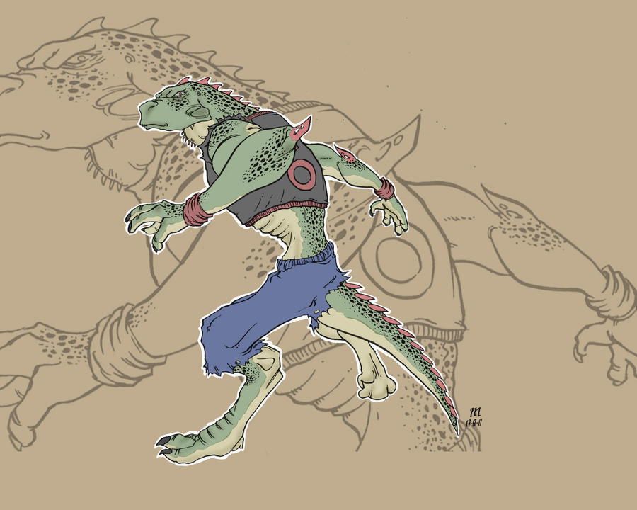 Lizardman by MrMayhemm on DeviantArt
