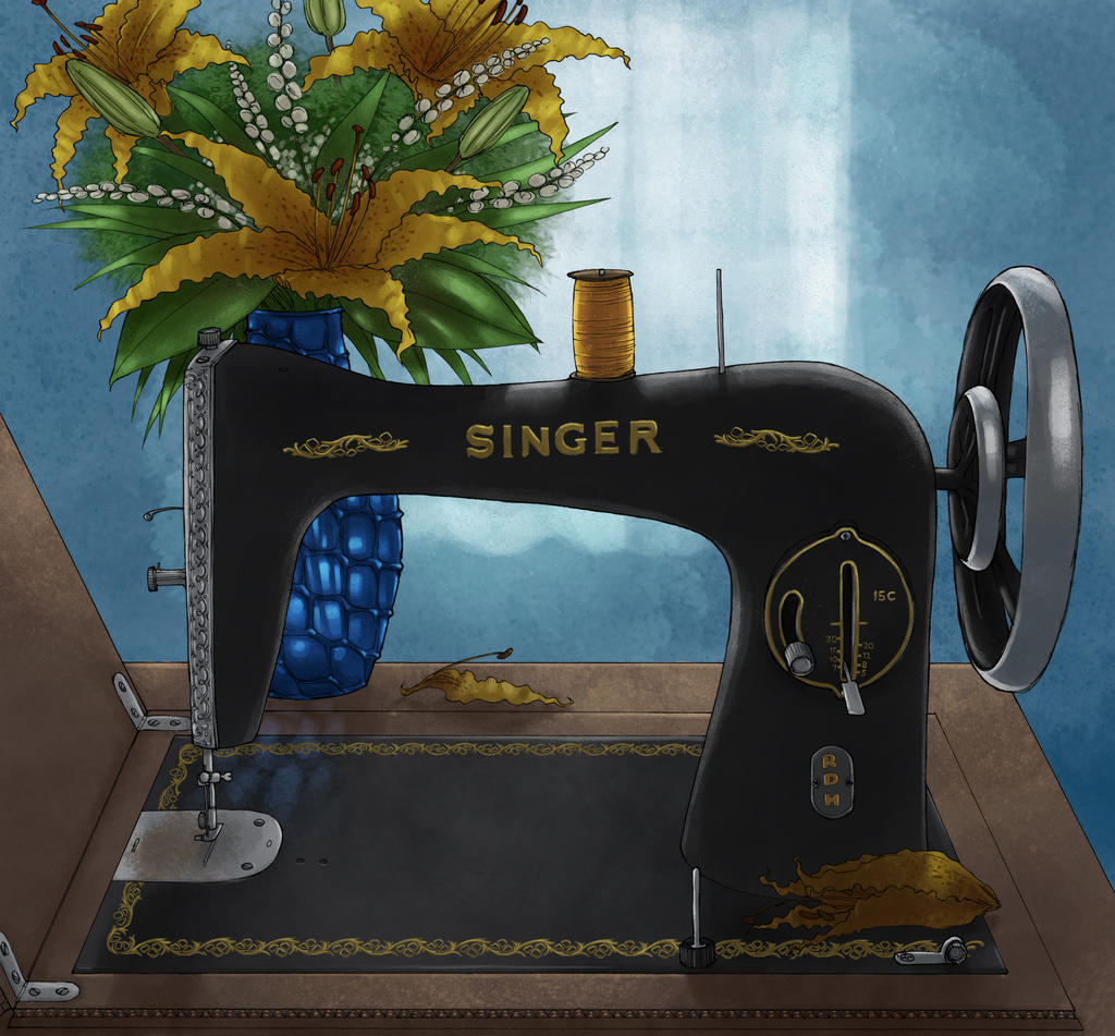 Sew Deviantart Sewing machine by MrMayhemm on DeviantArt