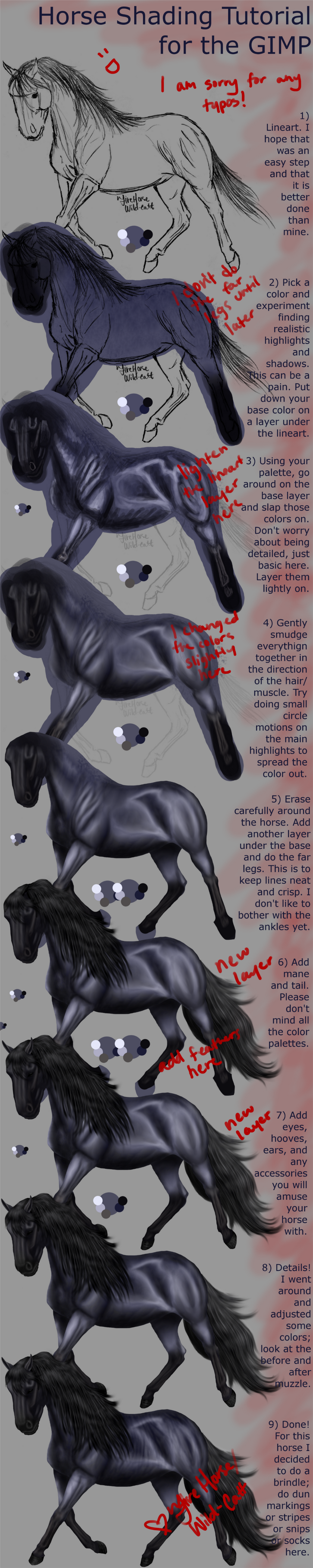 Horse Shading Tutorial V2