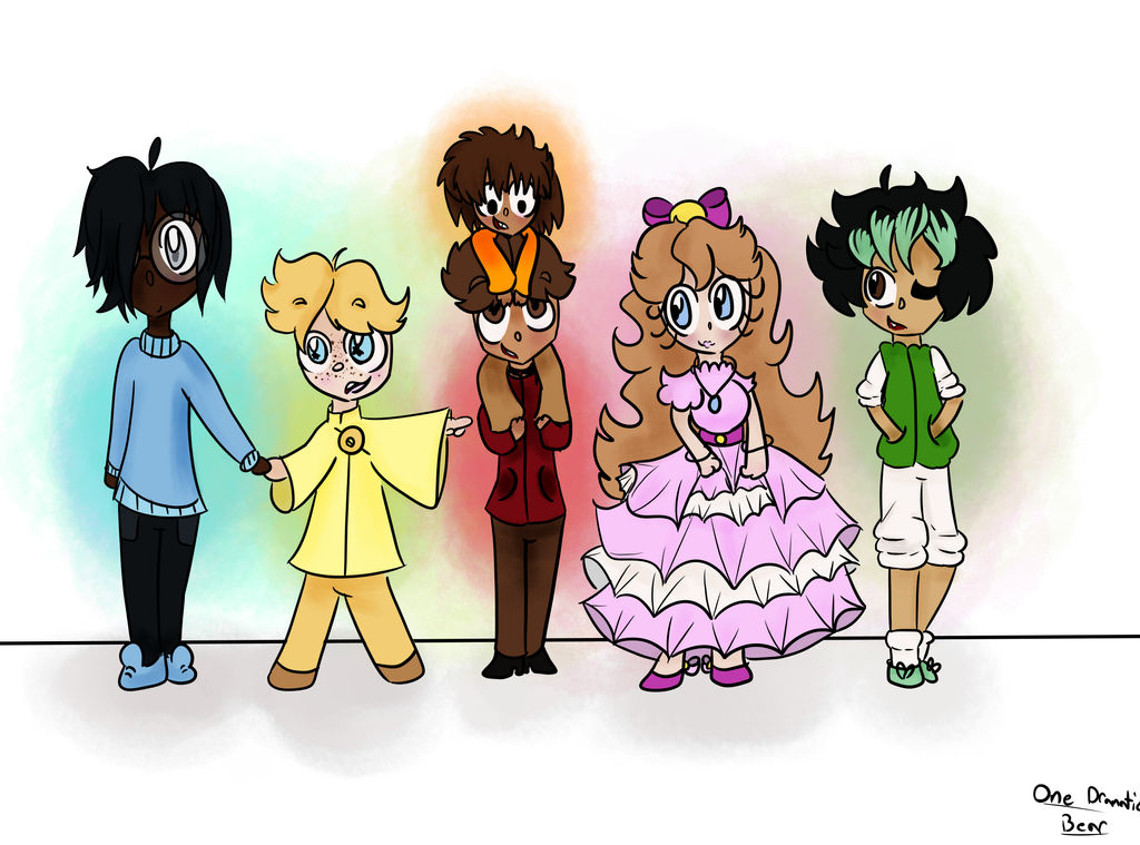 My Colour Coded OCS by 1DramaticBear on DeviantArt