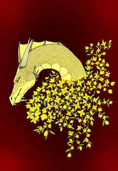 Akatosh in Forsythia