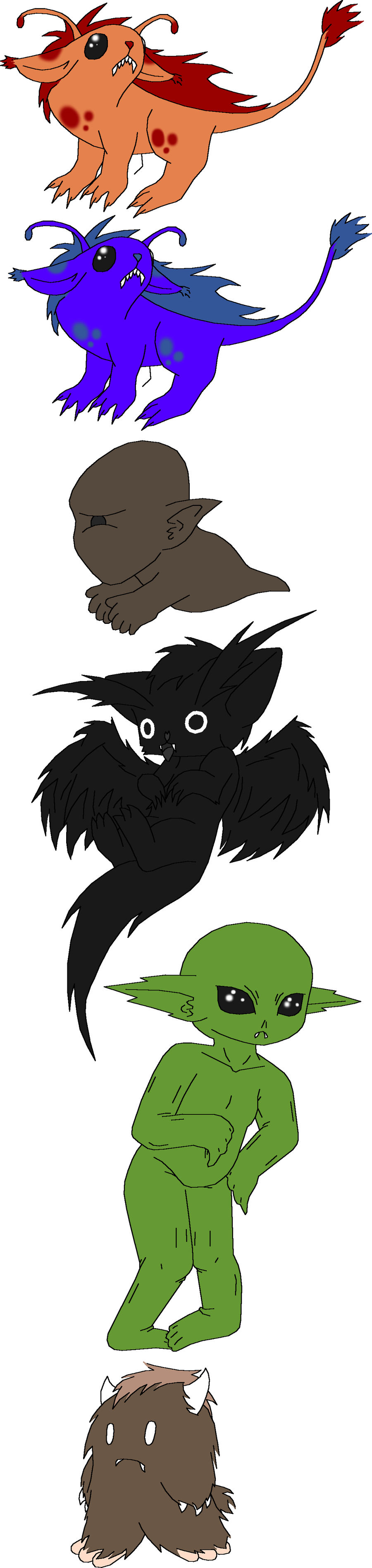 RPG Creatures Set 1 by Nekonya96 on DeviantArt