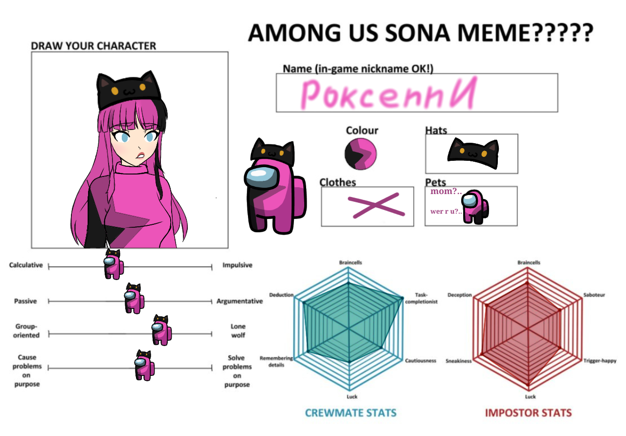 DE] AMONG US meme by Monotsune on DeviantArt