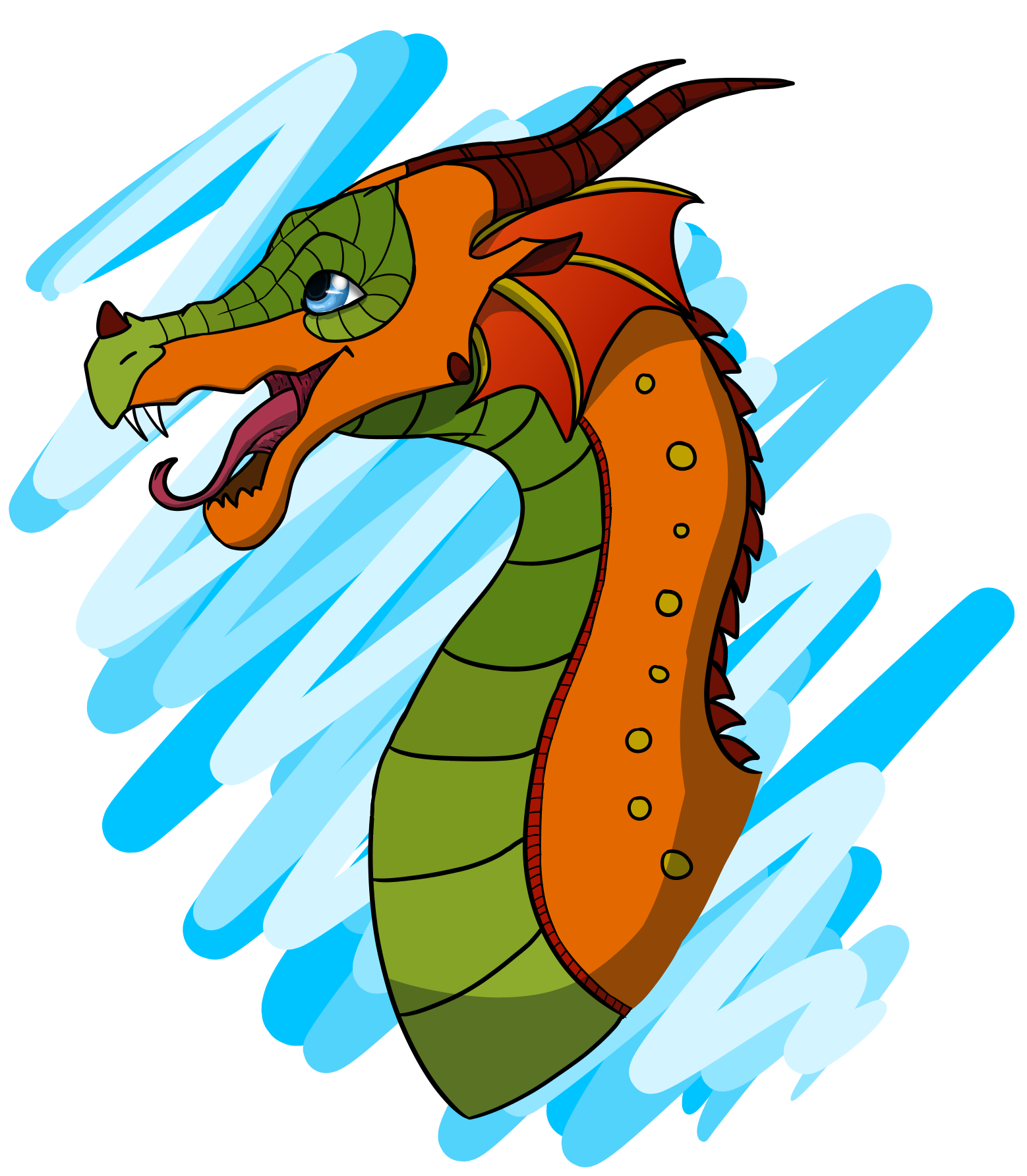 Red Rainwing Wings of Fire: RainWing by grapefruit-galaxy on DeviantArt