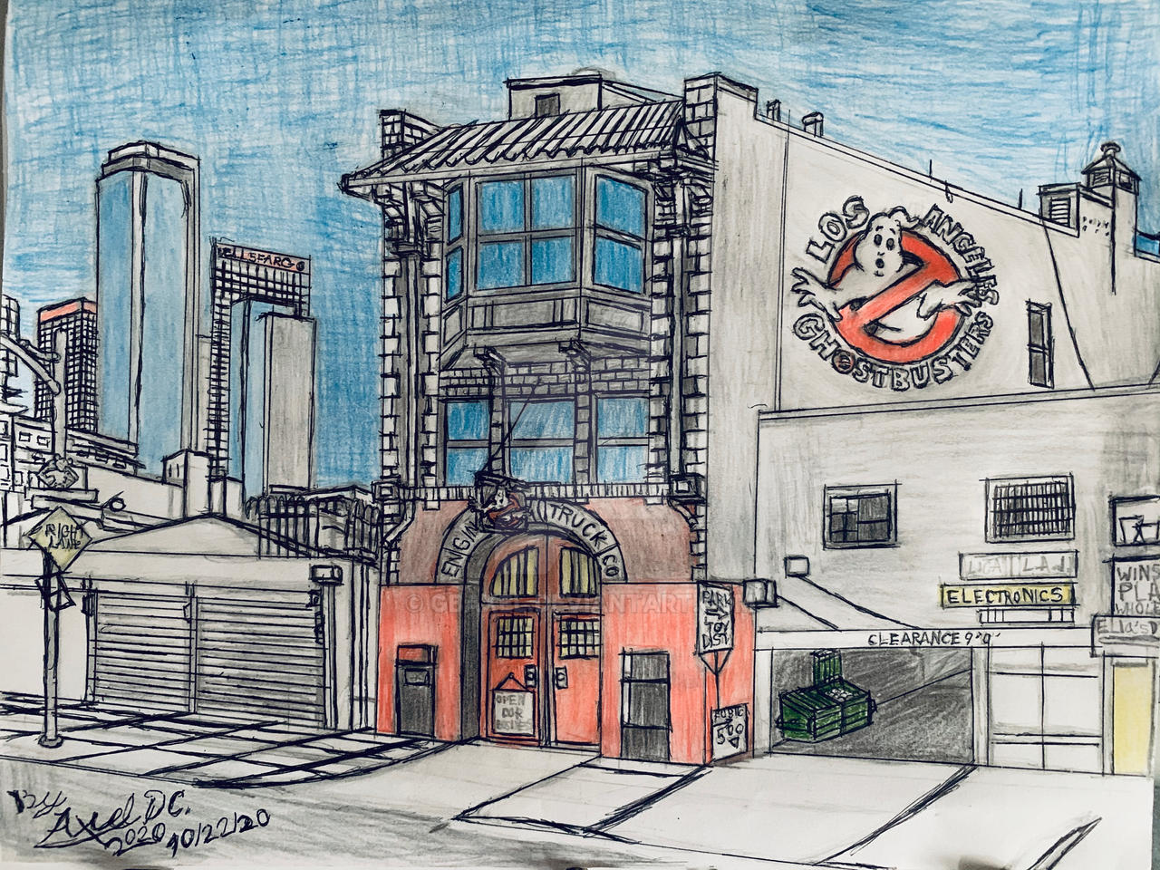 Ghostbusters Layout The Los Angeles Ghostbusters Firehouse by GBAxel on DeviantArt