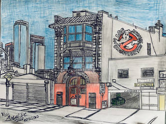 The Los Angeles Ghostbusters Firehouse