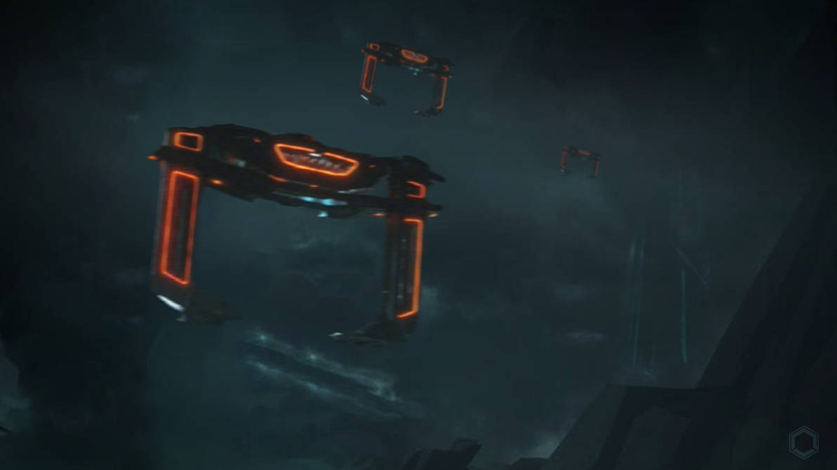 TRON Clu Army ships by HexanitY on DeviantArt
