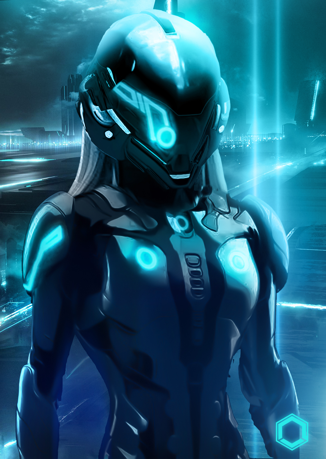 TRON - Neutral Program C2 by HexanitY on DeviantArt