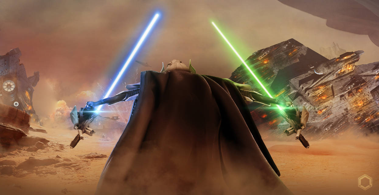 General Grievous Exploding General Grievous on Hypori by HexanitY on DeviantArt