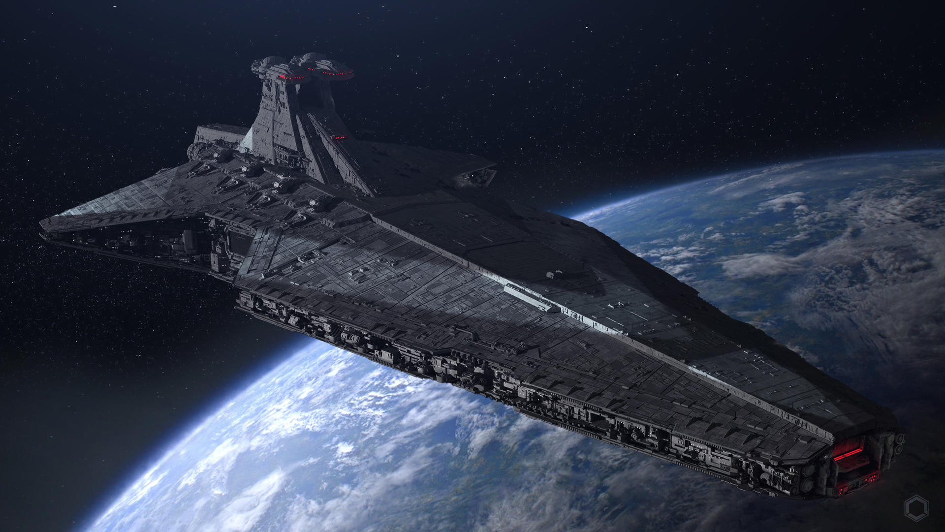 Class Shadow Venator Class - Shadow clone on Naboo by HexanitY on DeviantArt