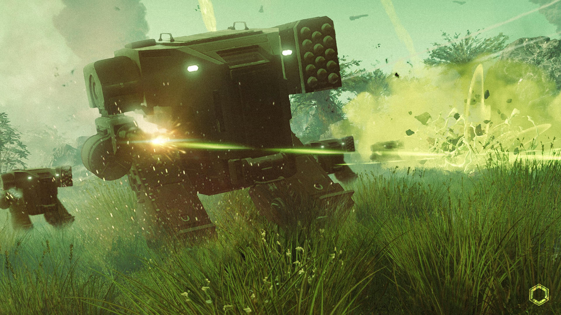 Helldivers 2 - 4 Mech vs Terminids by HexanitY on DeviantArt