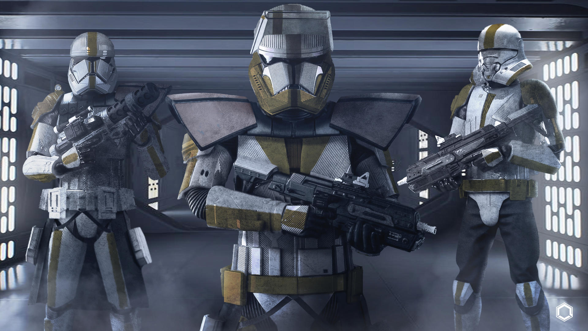 Clone order - 327th - Commander Bly by HexanitY on DeviantArt