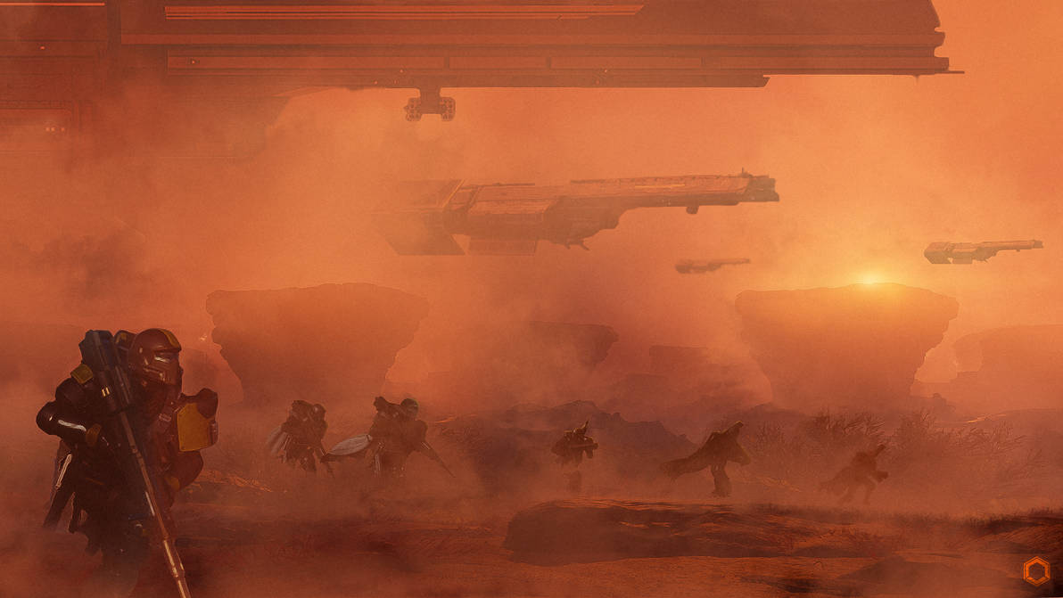 Helldivers 2 - Invasion force by HexanitY on DeviantArt