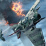 Lightning Strike squadron and Chaos ship falling