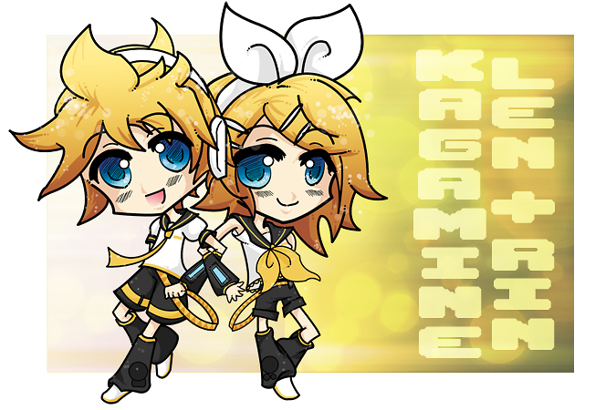 vocaloid - len+rin