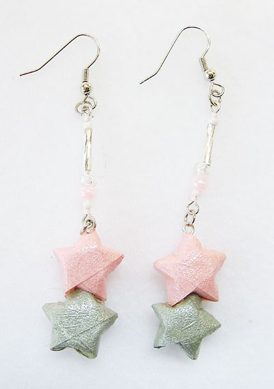 origami earrings - kiyomi