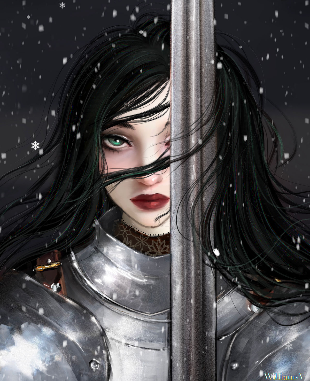 Knight Riger Girl Girl knight by WilliamsVilka on DeviantArt