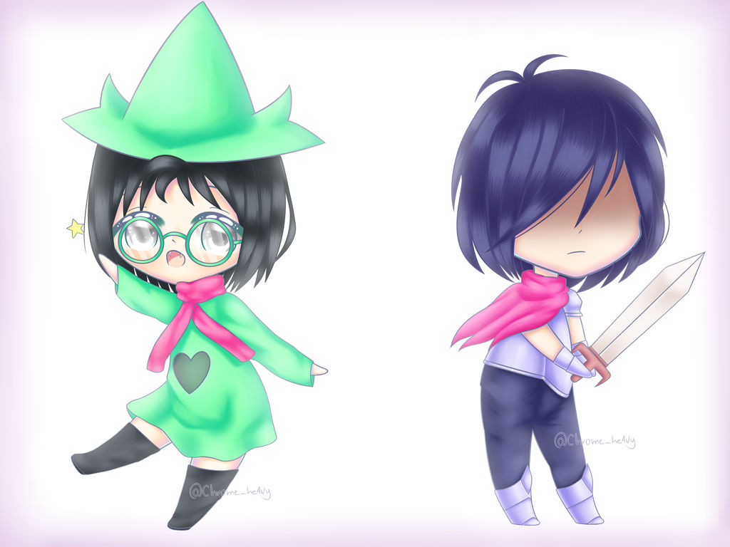 Deltarune Ralsei And Kris By ChromeHe4vy On DeviantArt deltarune-ralsei-and-kris-by-chromehe4vy-on-deviantart