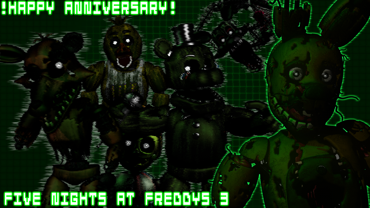 Fnaf AR 3th Anniversary by officiallydumbb on DeviantArt