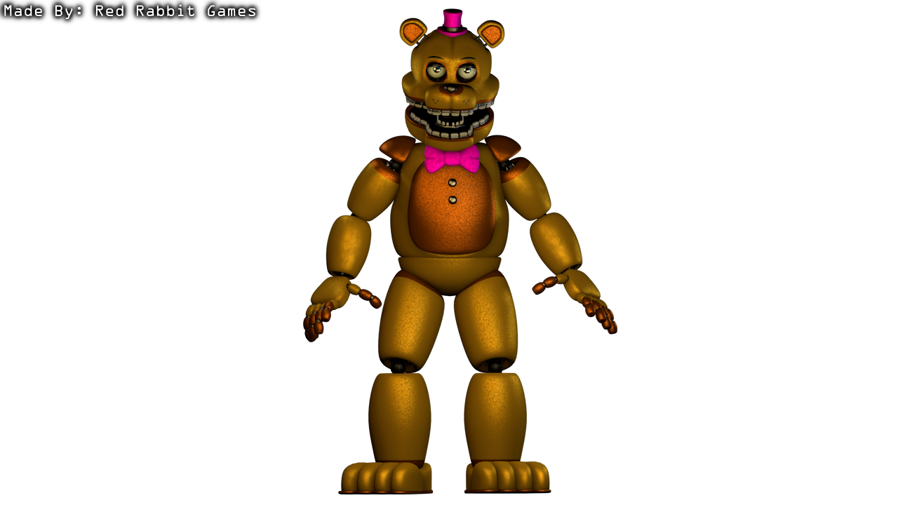 UCN Fredbear by Dumbthotticus2468 on DeviantArt