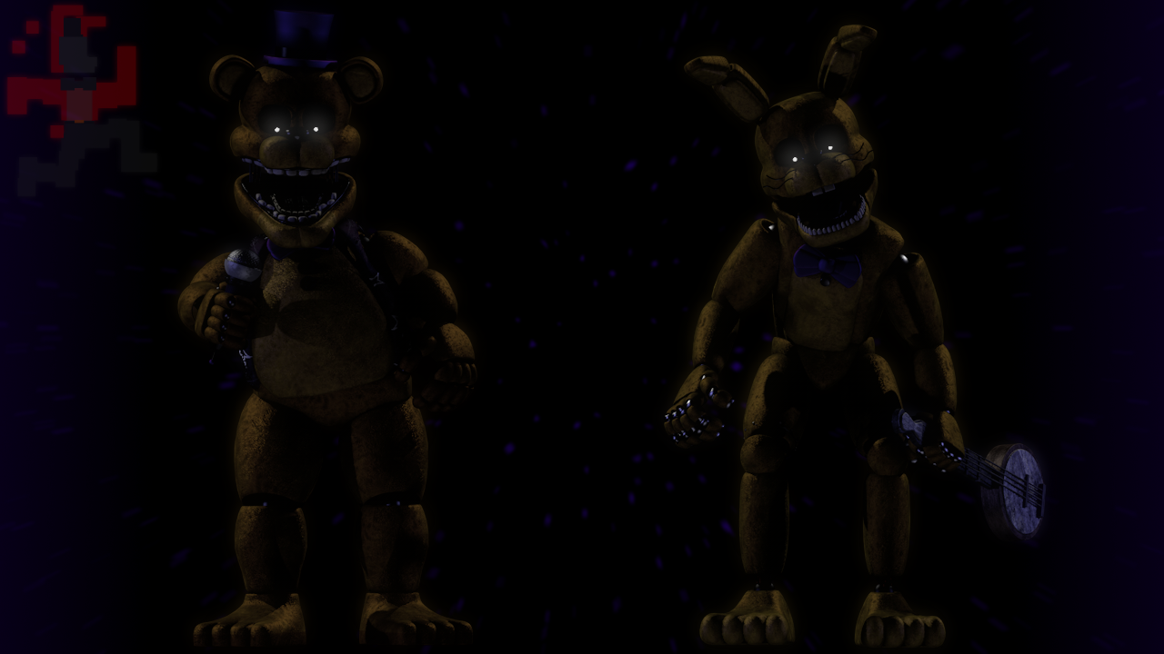 Xander2907 on Game Jolt: [SFM/FNAF] Fredbear and SpringBonnie