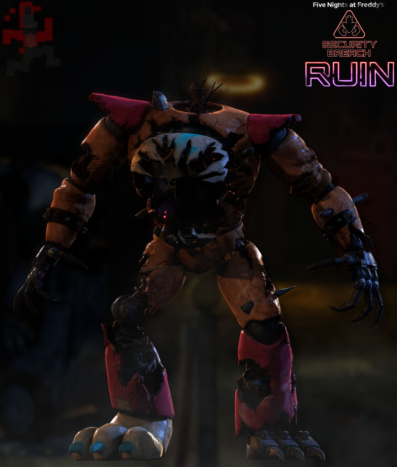 C4D FNaF Ruin Freddy By RedRabbitGames On DeviantArt c4d-fnaf-ruin-freddy-by-redrabbitgames-on-deviantart