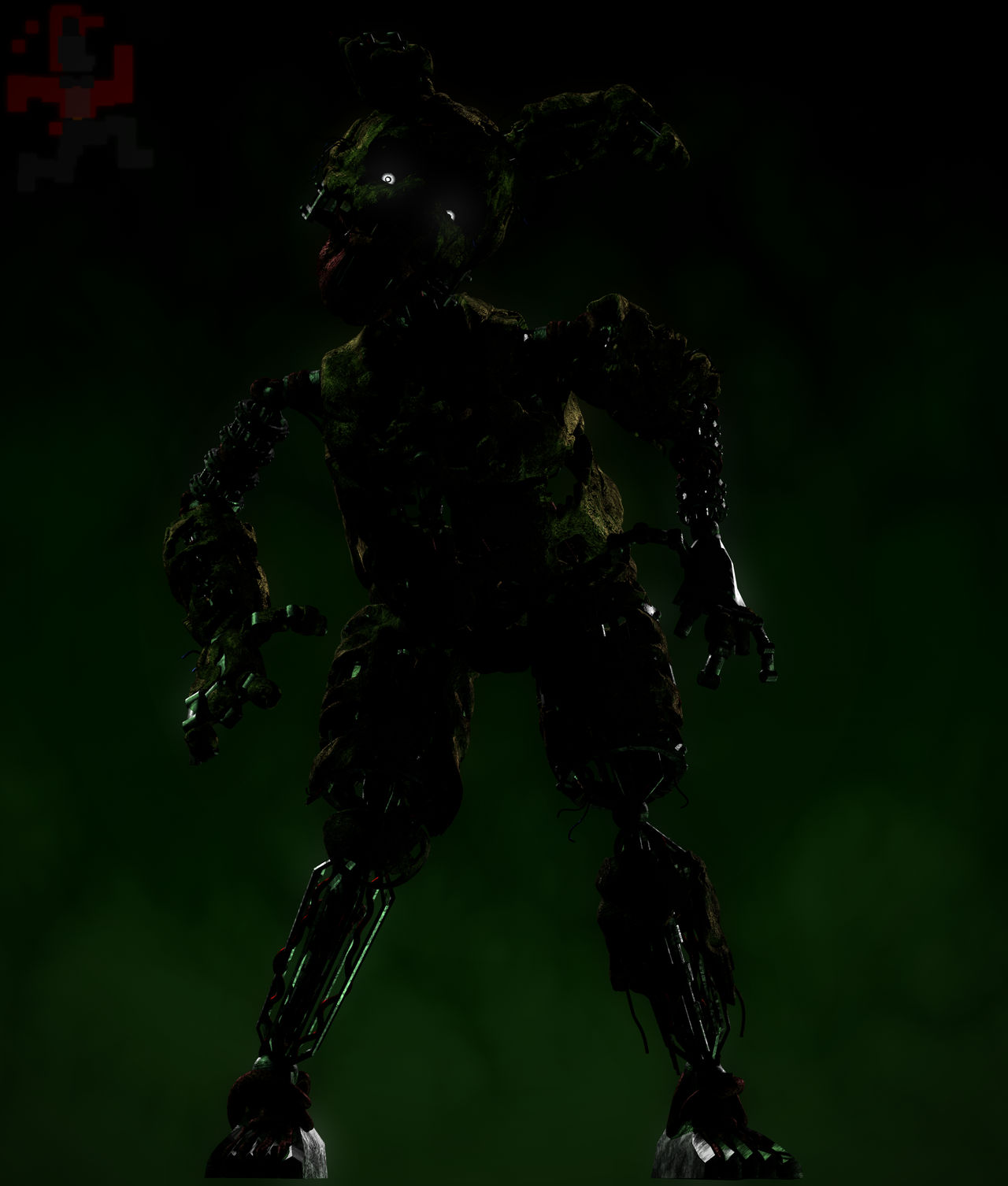 Ignited Springtrap (C4D/FNaF/TJOC) Ignited Springtrap by RedRabbitGames on DeviantArt