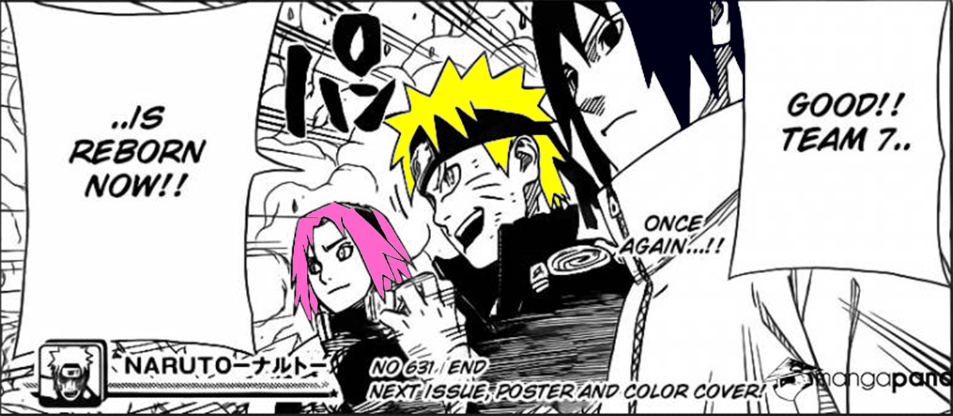 Naruto Team 7 Reunited