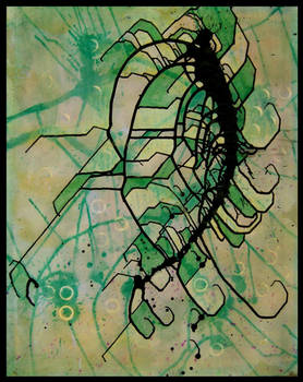 green abstractos tos..