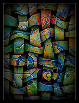 oldpaintingrevisited abstract textile