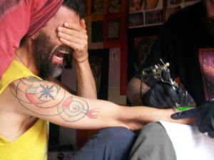 tattoing saeed