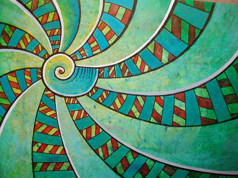 spiral 111 turquoise