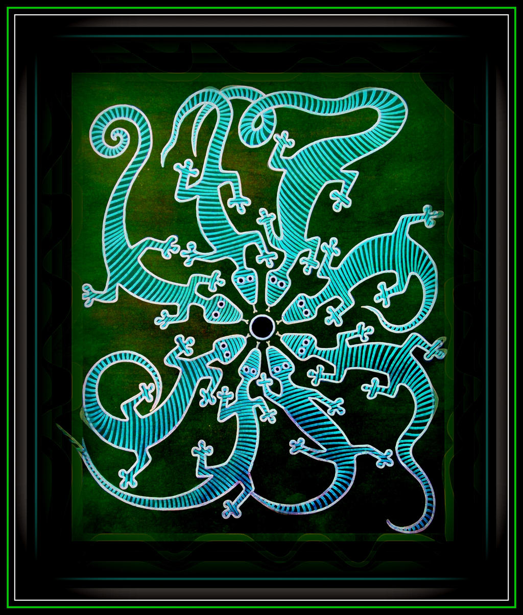 electik lizards mandala