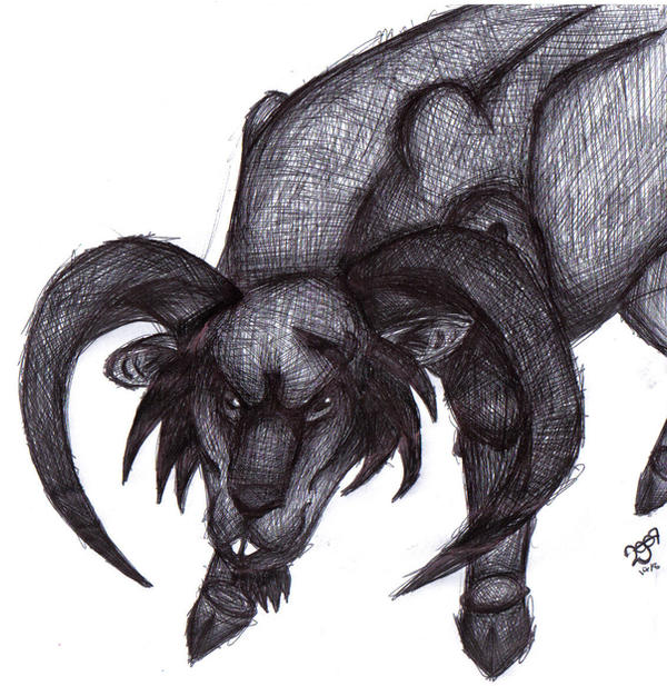 Evil Goat by Elai2007 on DeviantArt