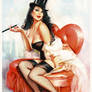 ZATANNA- Gil Elvgren tribute