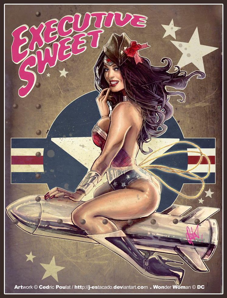 NOSE ART WONDER WOMAN n52