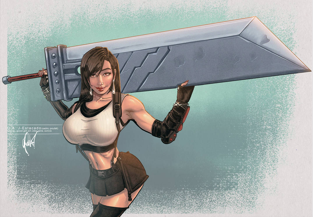TIFA BUSTER SWORD by JEstacado on DeviantArt