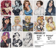 2023 COMMISSIONS OPEN